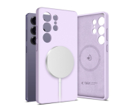 Tech-Protect Liquid Silicone Magsafe do Samsung Galaxy S25 Ultra Mauve - 1311937 - zdjęcie 1